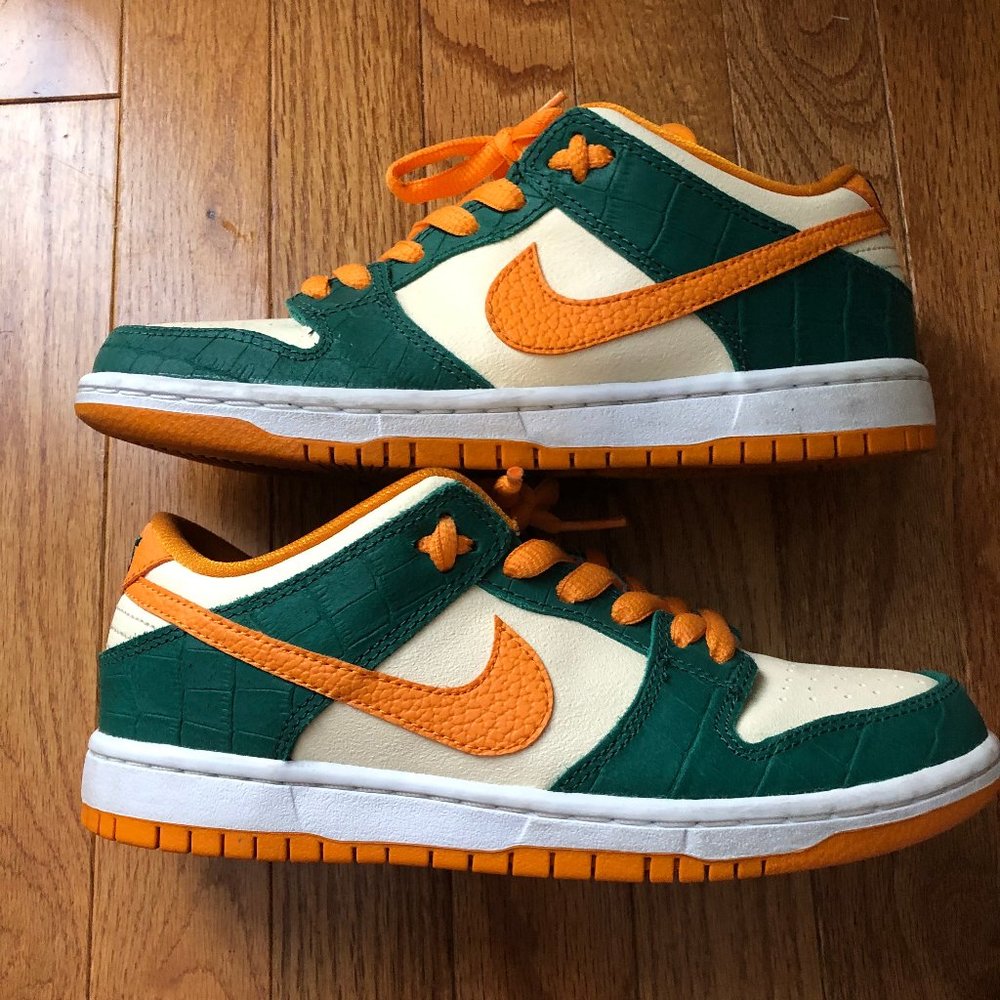 Nike Dunk SB Low Legion Pine Kumquat Size 5.5M/7W